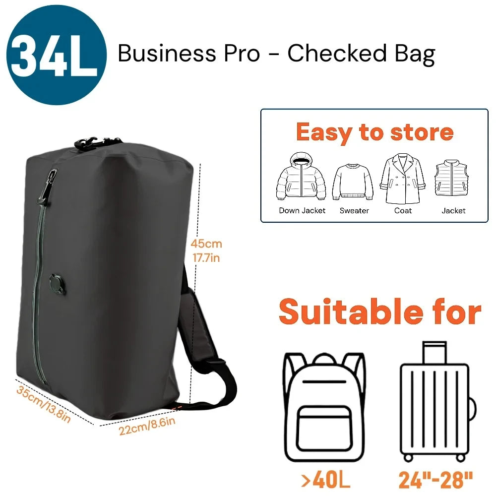 TPU Waterproof Vacuum Compression Travel Bag