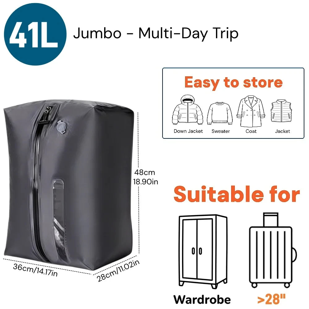 TPU Waterproof Vacuum Compression Travel Bag