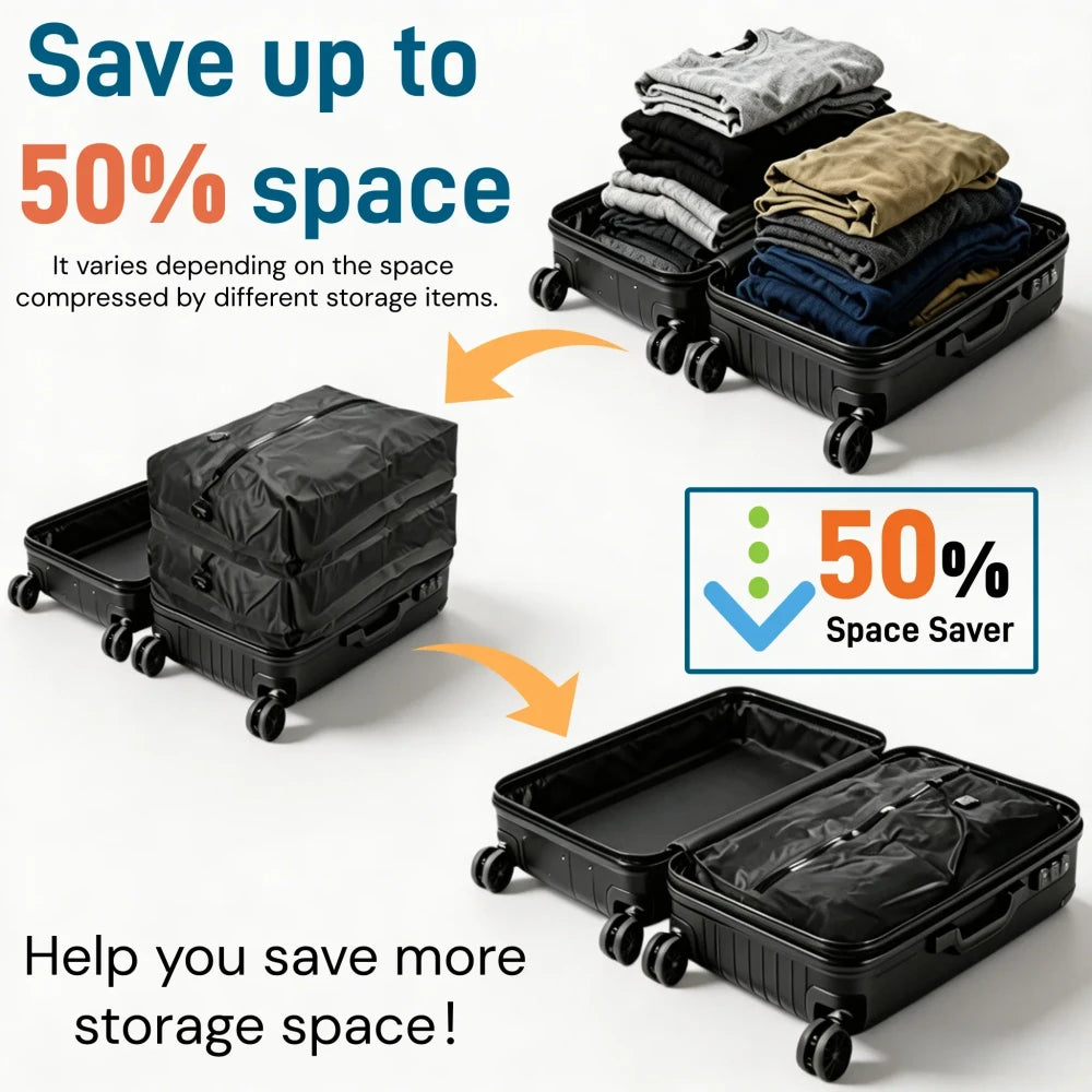 TPU Waterproof Vacuum Compression Travel Bag