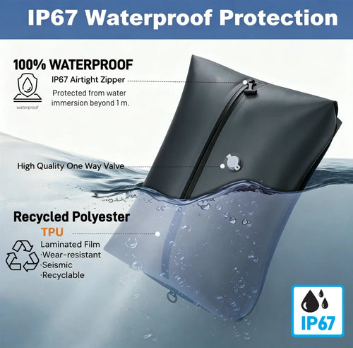 TPU Waterproof Vacuum Compression Travel Bag